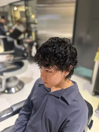 ロング FRANK’S BARBE(E)R THE STAND.所属・飯田橋メンズカット 高橋琴音のヘアスタイル