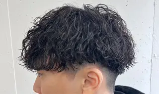 メンズ men's perm /立川/RENのヘアスタイル