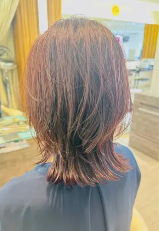 ミディアム カラー 佐野 太河のヘアスタイル
