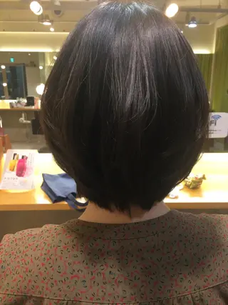 ショート カラー パーマ ヘアアレンジ メンズパーマの巨匠 鈴木純のヘアスタイル