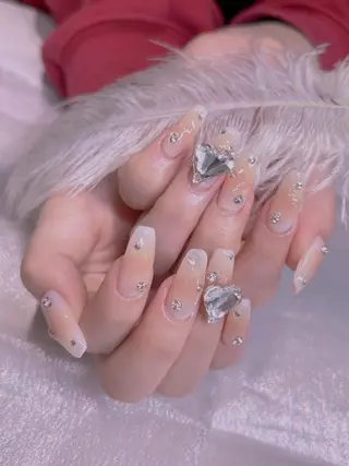 ネイル 長さだし専門店 M2　rikaのネイルデザイン