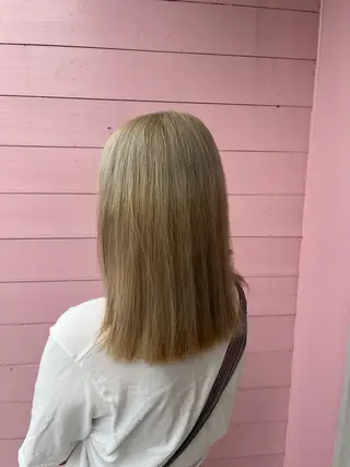 ミディアム ボヌールソレイユ所属・☁️彦坂唯有/ 透明感カラー☁️のヘアスタイル