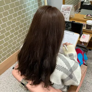 ロング カラー アオイ/透明感カラー レイヤー🌙のヘアスタイル