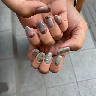 ネイル 西岡 杏のネイルデザイン