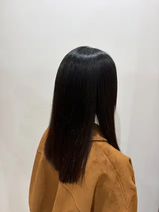 ロング 莉奈/似合わせカット カラー/パーマのヘアスタイル