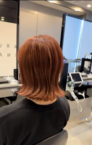 ミディアム HARUKI MINATO Japan福岡店所属・小北つつみ _HMj福岡のヘアスタイル