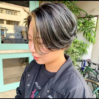 ショート カラー SALOWIN 名古屋所属・パーマ特化美容師 /丹羽舜太のヘアスタイル