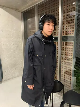 ショート カラー ボブパーマコテ巻き風 パーマNo1深江秀平のヘアスタイル