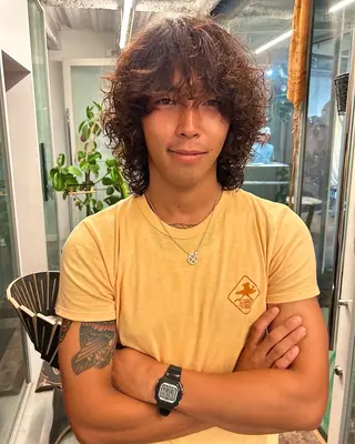 パーマ メンズ ボブ✨パーマ🌀/ ヒロキのヘアスタイル