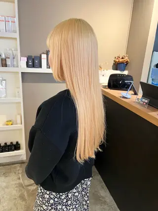 ロング カラー daiki 原宿のヘアスタイル