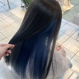 セミロング カラー ブリーチ/ヘアセット 【𝙍𝙞𝙣𝙤】のヘアスタイル