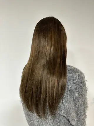 ロング カラー 山田 花帆のヘアスタイル