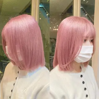 ミディアム 平成ギャル×韓国 mix💖MIKUのヘアスタイル
