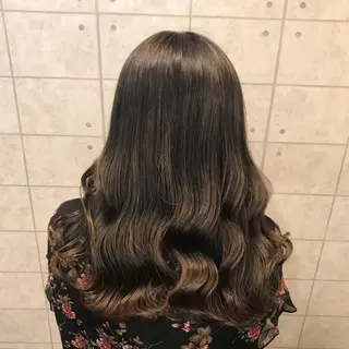 ロング カラー knock【ノック】所属・烏丸韓国ヘア🇰🇷 ayaka🎀のヘアスタイル
