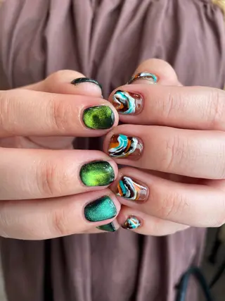 ネイル ナチュラル透明感🌱 小山美樹子のヘアスタイル