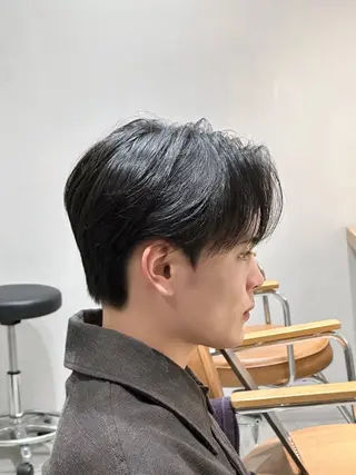 メンズ me by ,,梅田茶屋町所属・メンズ韓国ヘア/ 梅田/優月のヘアスタイル