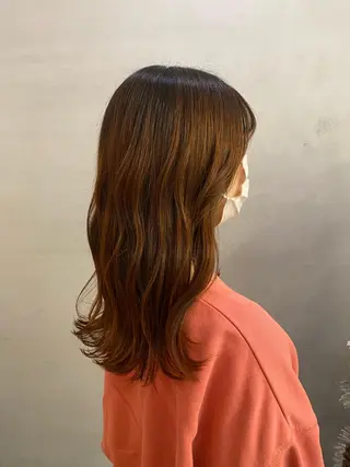 セミロング ♡ハッシュカット/ レイヤー/yucoのヘアスタイル