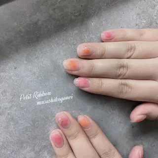 ネイル ネイルPetit Ribbonのネイルデザイン