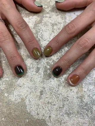 ショート Kono Nanamiのネイルデザイン