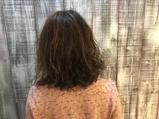 ミディアム カラー hair&make core所属・亀井 崇之のヘアスタイル