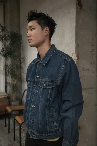 ショート メンズ フェザーパーマ/ 山口大輝のヘアスタイル