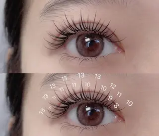 マツエク・マツパ Cute B e au t yのマツエク・マツパデザイン