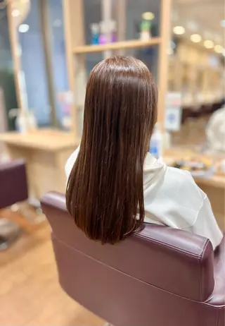 ロング カラー オオソネ マリアのヘアスタイル