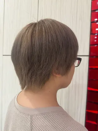 ショート 松尾 怜奈のヘアスタイル