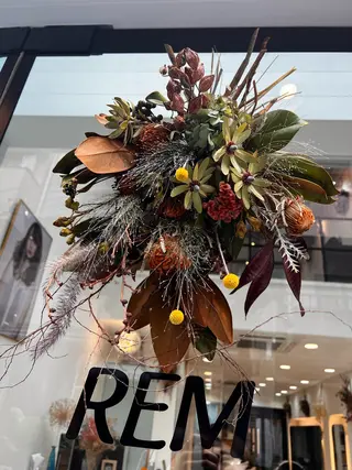 ミディアム カラー パーマ ヘアアレンジ メンズ 堀井 凌平のヘアスタイル