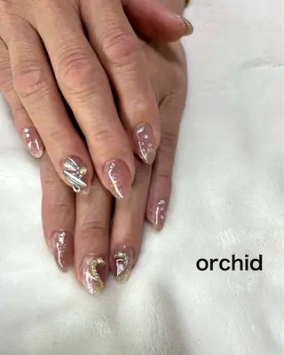 ネイル orchid ♡オーキッドのネイルデザイン