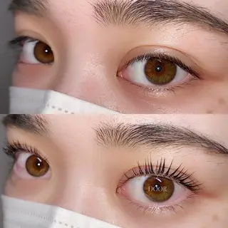 マツエク・マツパ AKANE 🩵のマツエク・マツパデザイン