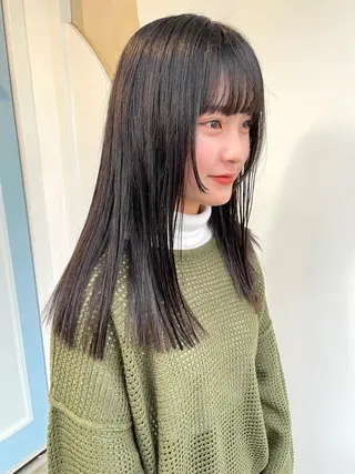 セミロング 🐺高椋 海/ウルフ/レイヤーのヘアスタイル