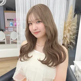 ロング カラー ParveMix いしいまお🌼のヘアスタイル