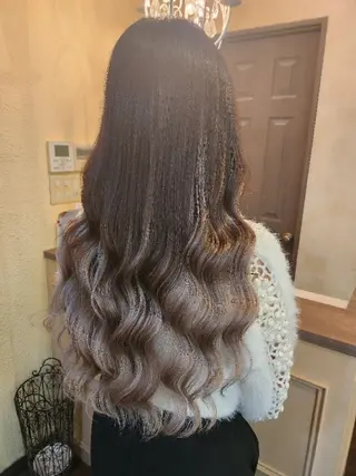 ロング ヘアアレンジ 田井中 悠紀のヘアスタイル