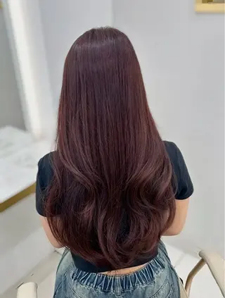 ロング カラー レイヤー/韓国風ヘア /倉又大知のヘアスタイル