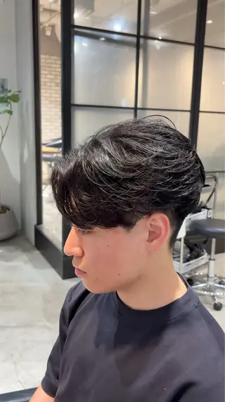 パーマ メンズ メンズカット松戸/韓 国/メンズパーマ航太のヘアスタイル
