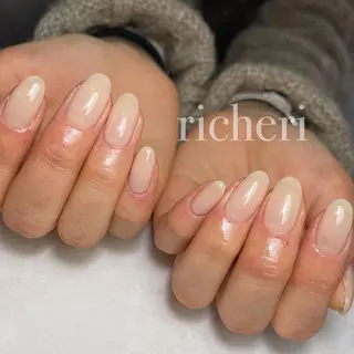ミディアム ネイル richeri beautyのネイルデザイン