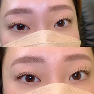 マツエク・マツパ アイブロウ Onze Yukinaのマツエク・マツパデザイン