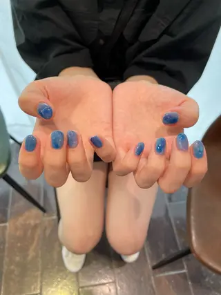 ネイル るか/透明感 カラー/アレンジのヘアスタイル