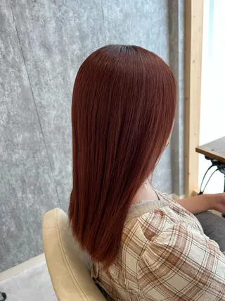 セミロング カラー ヘアアレンジ emu所属・🌈髪質改善・美髪矯 正・平野瀬乃🌈のヘアスタイル