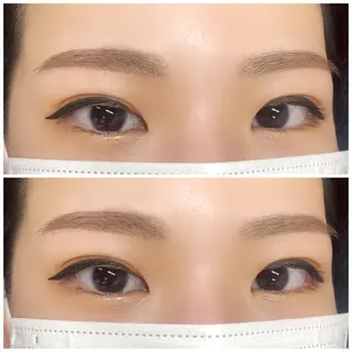 アイブロウ GO TODAY SHAIRE SALON 銀座Cras所属・韓国風眉×顔タイプ 診断®  Naoの眉毛・アイブロウイメージ