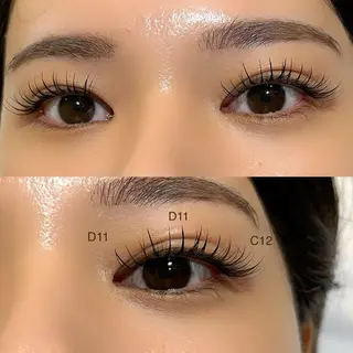 マツエク・マツパ Lana by and life所属・mayu 🌷のマツエク・マツパデザイン