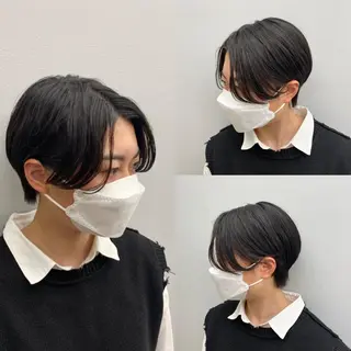 ショート メンズ hair&make NOISM -eha-所属・メンズ特化美容師/ 新井　洸太のヘアスタイル