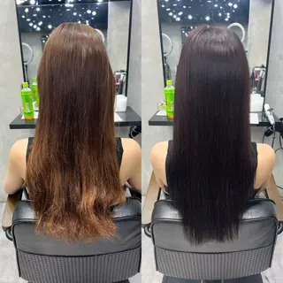 ロング カラー ヘアアレンジ ar+ ❤︎ maiのヘアスタイル