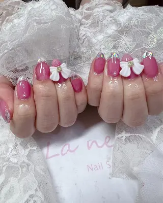 ネイル La neige* yuki 🥯🍑のネイルデザイン