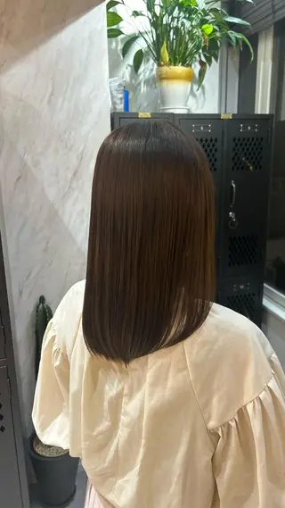 セミロング 透明感カラー/似合 わせカット🤍ヒナタのヘアスタイル