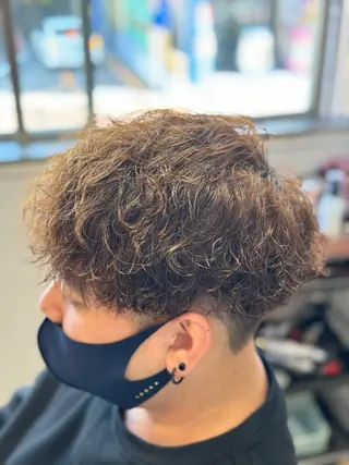 ショート パーマ メンズ 👾TAMURA MAAYA👾のヘアスタイル