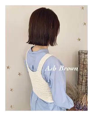 ミディアム カラー salon AKIRA所属・市川 千夏のヘアスタイル