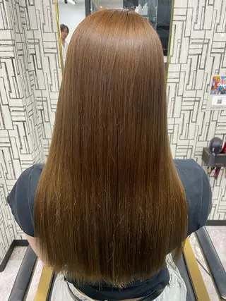 ロング 北村 理奈のヘアスタイル