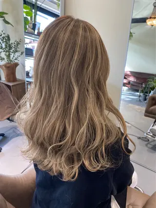 ロング 山崎 義弘のヘアスタイル